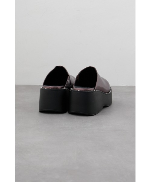 MOUSSY ブラックスタッズサンダル MOUSSY ブラックスタッズサンダル