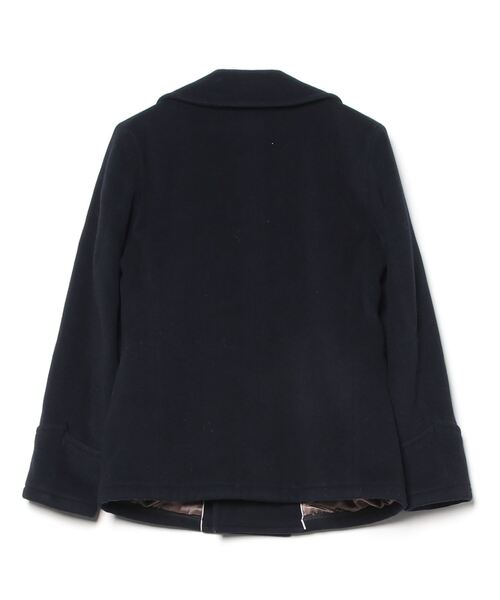 BLUE BLUE（ブルーブルー） ピーコート S ネイビー メンズ : ZOZOTOWN