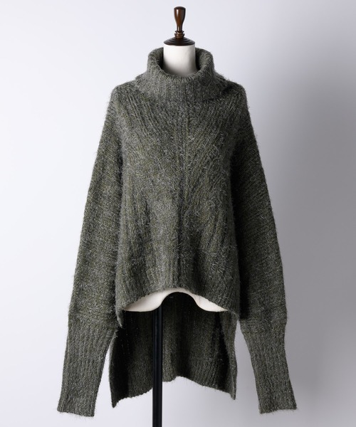 「LA BELLE ETUDE」 タートルネックニット FREE ロイヤルブルー レディース_画像7