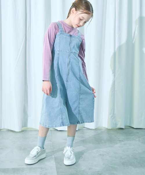 Apolina kids デニムワンピース　2-3y PAIRMANON COEUR（ペアマノン クール） ワンピース 「PAIRMANON COEUR