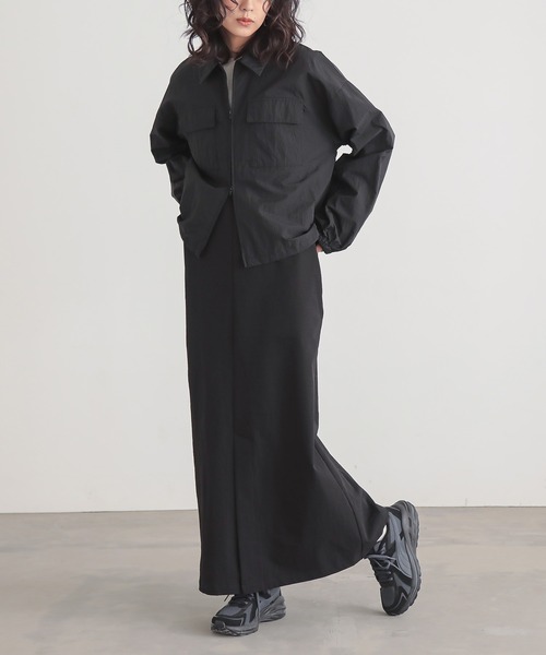 for/c ブルゾン アウター 撥水ナイロンシアーブルゾン「サスティナブル