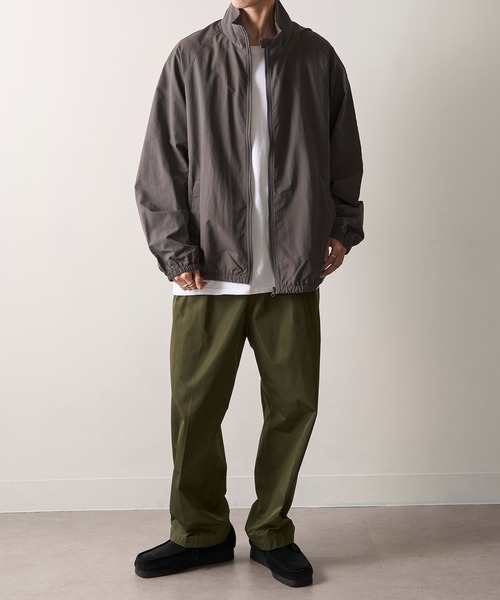 MAGASIN DE MODE HAUS ブルゾン アウター 「HAUS」ナイロンタスラン