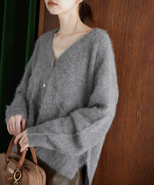 SLOBE IENA（スローブイエナ） ニットカーディガン FREE