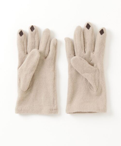 「green label relaxing」 手袋 FREE ベージュ レディース_画像4
