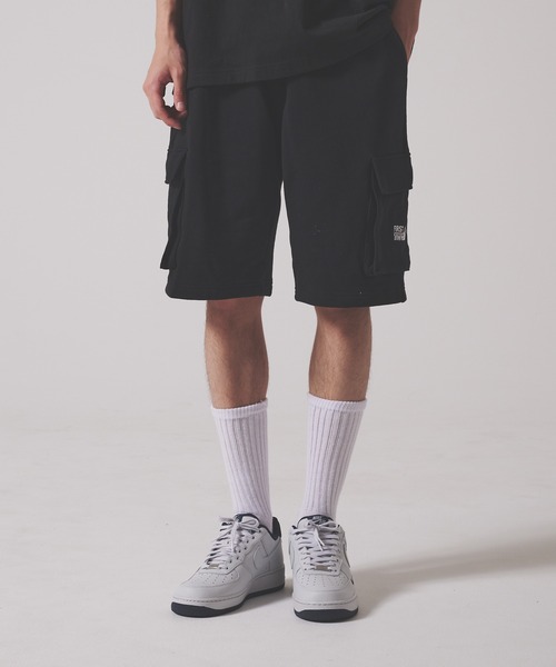 FIRST DOWN（ファーストダウン） カーゴパンツ スウェット カーゴ