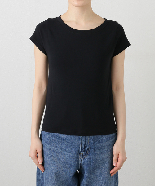 Spick＆Span tシャツ コンパクトキャップスリーブTEE レディース