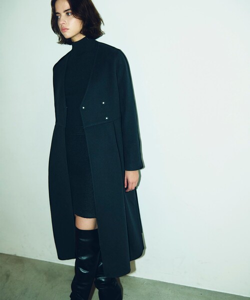 GRACE CONTINENTAL（グレースコンチネンタル） ノーカラーコート 36