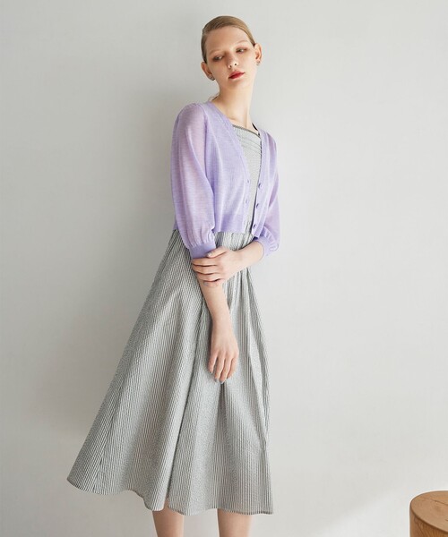 tocca カーディガン SHEER BUBBLE KNIT – TOCCA OFFICIAL SITE