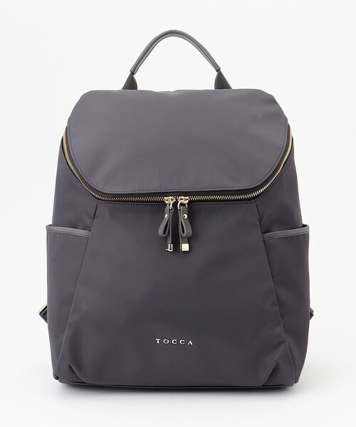TOCCA グレー　リュック TOCCA 「TOCCA」 リュック F グレー レディース : ZOZOTOWN