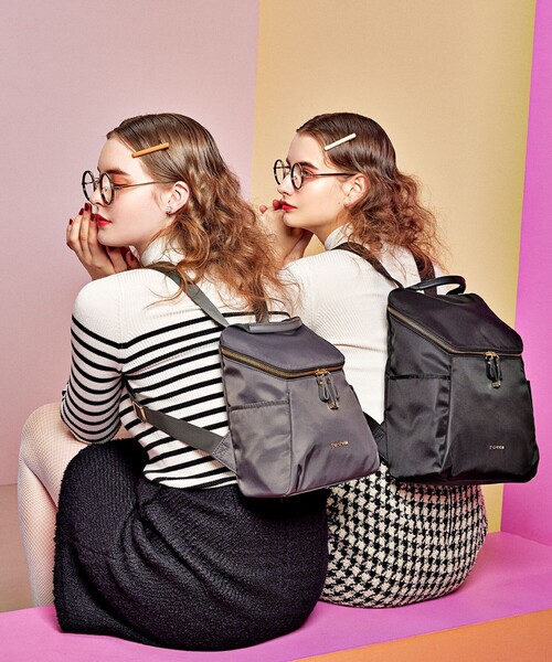 TOCCA グレー　リュック TOCCA 「TOCCA」 リュック F グレー レディース : ZOZOTOWN