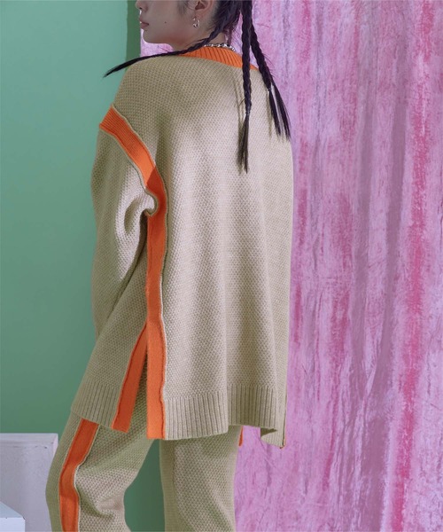 「miette」 長袖ニット FREE ベージュ レディース_画像5