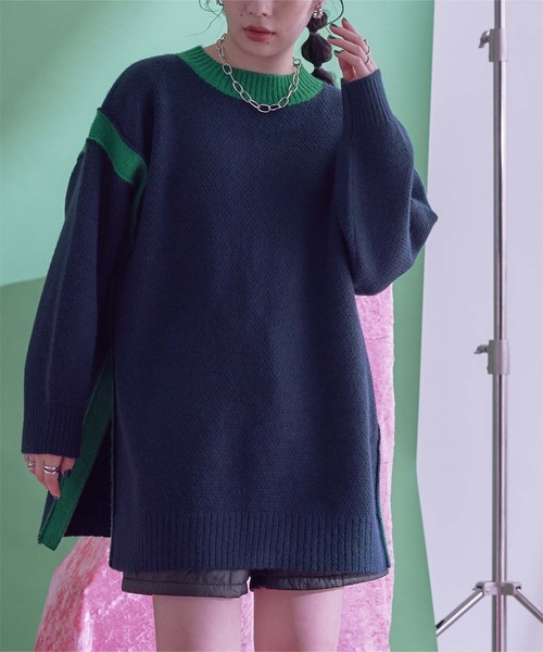 「miette」 長袖ニット FREE ベージュ レディース_画像7