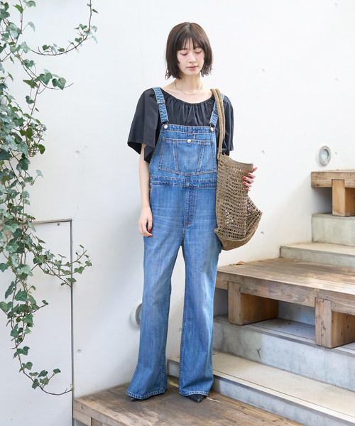 L'Appartement RED CARDデニムオーバーオール 新品タグ付き L'Appartement RED CARD デニムオーバーオール