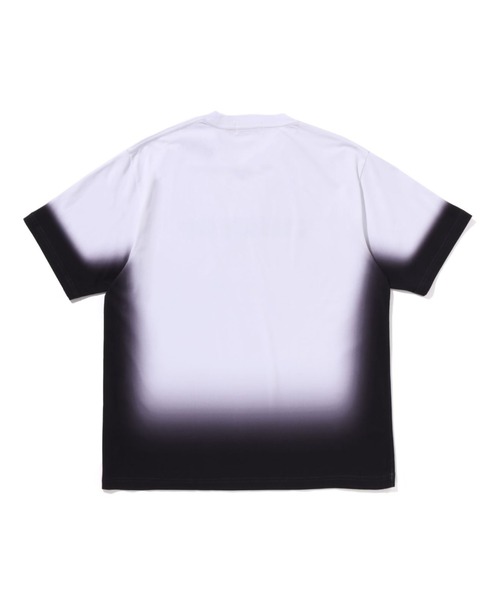 A BATHING APE tシャツ SPRAY PRINT LOGO RELAXED FIT TEE