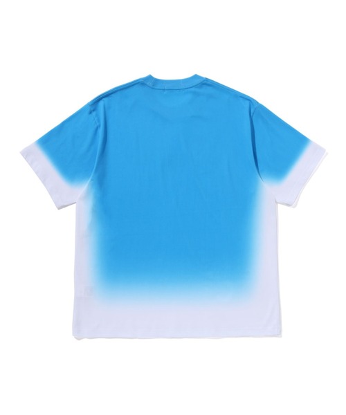 A BATHING APE tシャツ SPRAY PRINT LOGO RELAXED FIT TEE