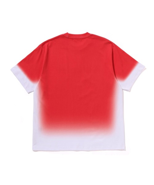 A BATHING APE tシャツ SPRAY PRINT LOGO RELAXED FIT TEE