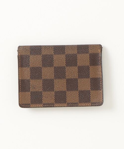 ルイヴィトン カードケース 新品 ブラウン LOUIS VUITTON 「LOUIS VUITTON」 カードケース - ブラウン