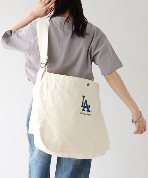 MLB ショルダーバッグ 「MLB/メジャーリーグベースボール」コットン