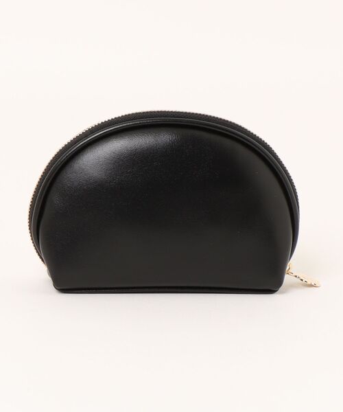 すぐ届く MARY QUANT* エンボスコスメ ラウンドポーチ 送料込 MARY QUANT ポーチ マリークワント mary quant エンボスコスメ
