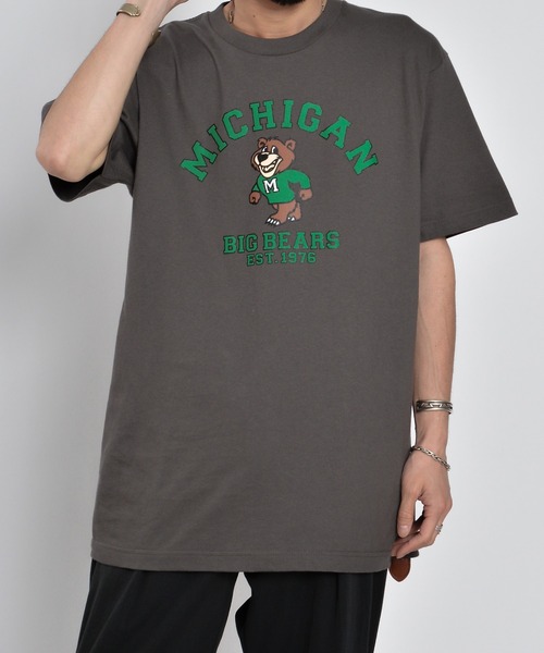 MODISH GAZE（モディッシュガゼ） tシャツ 「MODISH GAZE」MICHIGAN