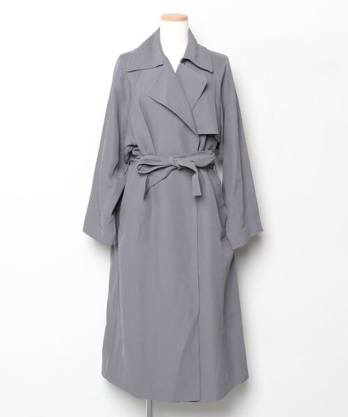 IENA（イエナ） トレンチコート 38 グレー レディース : ZOZOTOWN