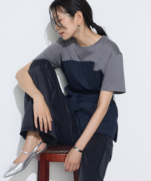K.T KIYOKO TAKASE（K.T キヨコ タカセ） tシャツ 半袖 コンパクト
