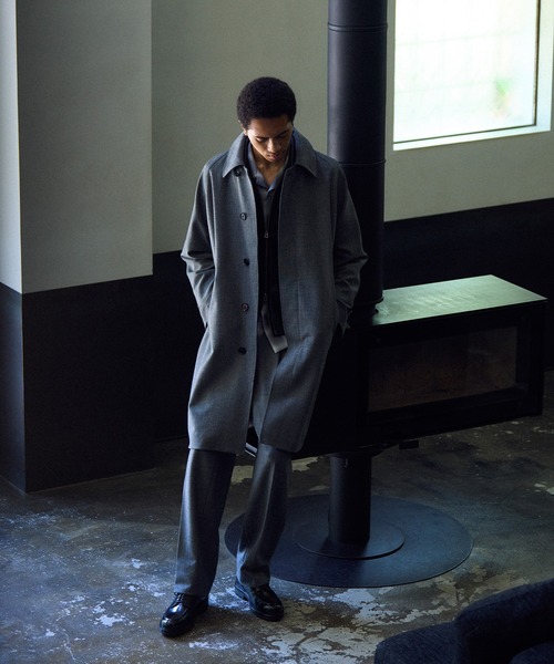 MEN'S BIGI（メンズビギ） シャツ ダブルポケットオンブレーチェック