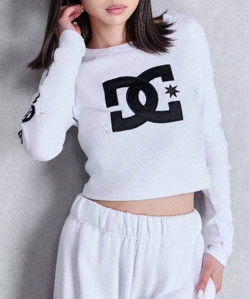 tシャツ GYDA×DC OE LOGOショートロンT レディース