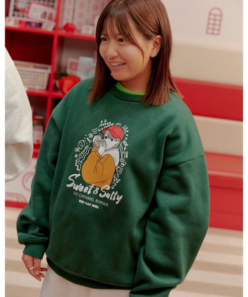 RED CAP GIRL（レッドキャプガール） トレーナー スウェット 「a-r