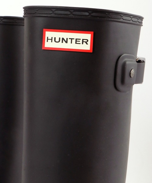 HUNTER 「HUNTER」 レインブーツ 24cm ブラック レディース