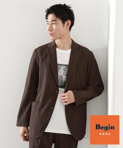 THE SHOP TK ジャケット テーラードジャケット 「Begin/ビギン10月号
