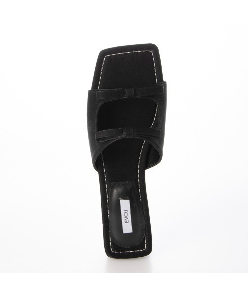 「EVOL」 フラットサンダル L キャメル レディース_画像5