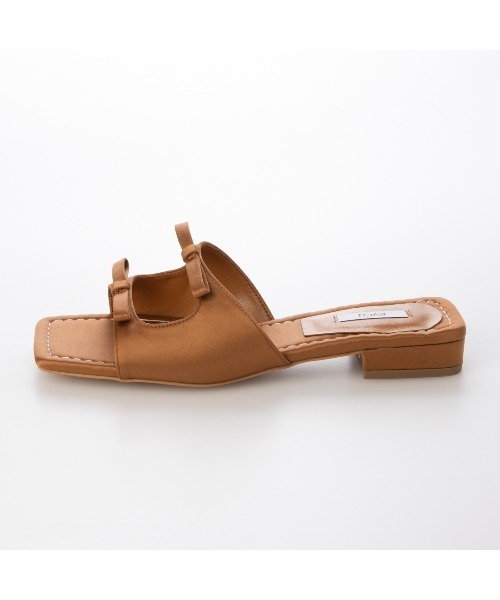 「EVOL」 フラットサンダル L キャメル レディース_画像8