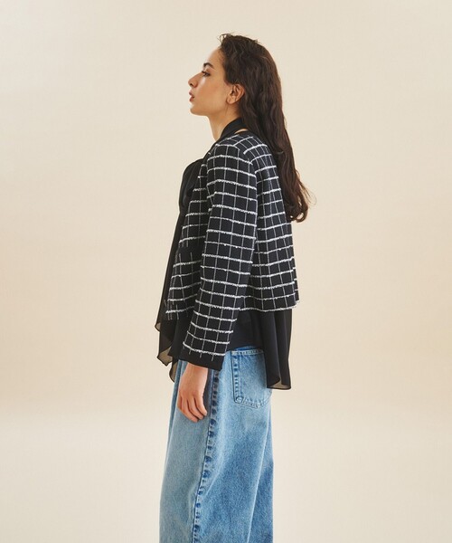 GRACE CONTINENTAL（グレースコンチネンタル） ツイードジャケット 38