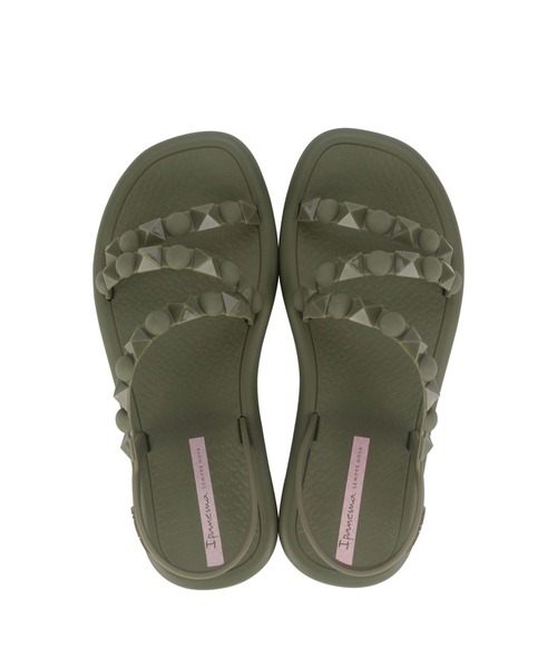 「IPANEMA」 フラットサンダル 35 ブラック レディース_画像2