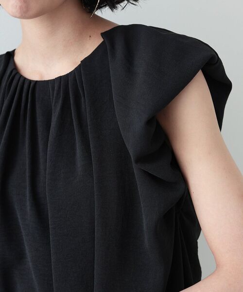 「GALLEST」 ノースリーブワンピース 38 レッド レディース_画像4