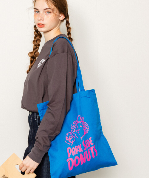 トートバッグ PARK SIDE DONUTS × FREAK'S STORE/パークサイドドーナッツ 別注 PARK SIDE DONUTS TOT | FREAK'S STORE | 02