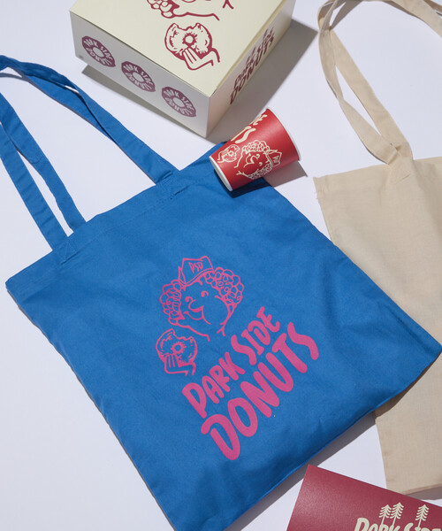 トートバッグ PARK SIDE DONUTS × FREAK'S STORE/パークサイドドーナッツ 別注 PARK SIDE DONUTS TOT | FREAK'S STORE | 06