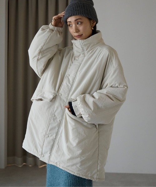 ポケット ダウンコート ダウンジャケット 「新色追加」モンスター