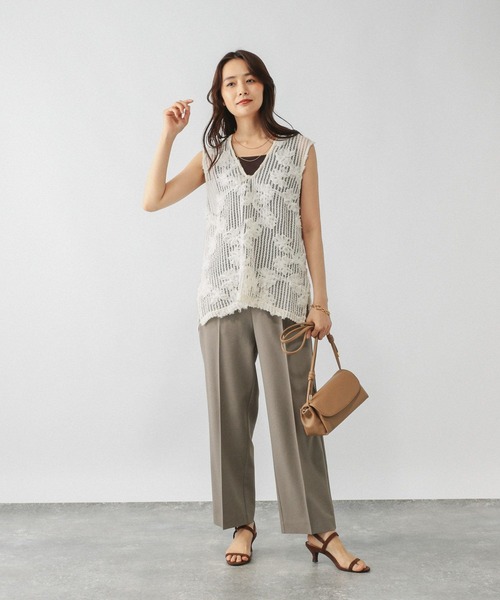 GLOBAL WORK（グローバルワーク） tシャツ モチーフレースベストセット