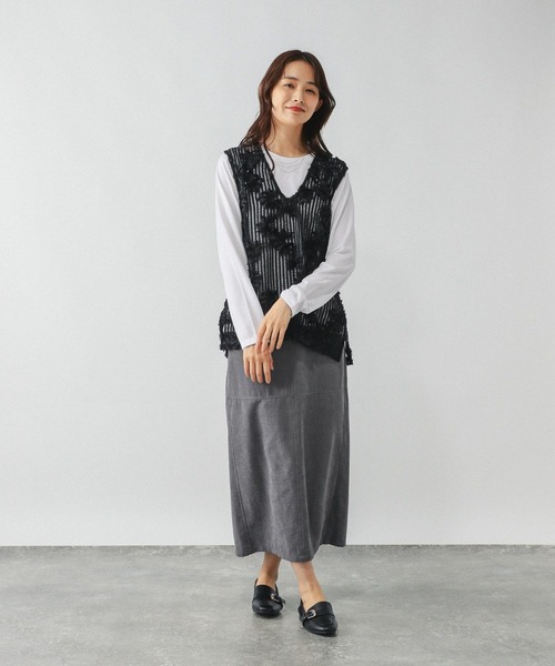 GLOBAL WORK（グローバルワーク） tシャツ モチーフレースベストセット