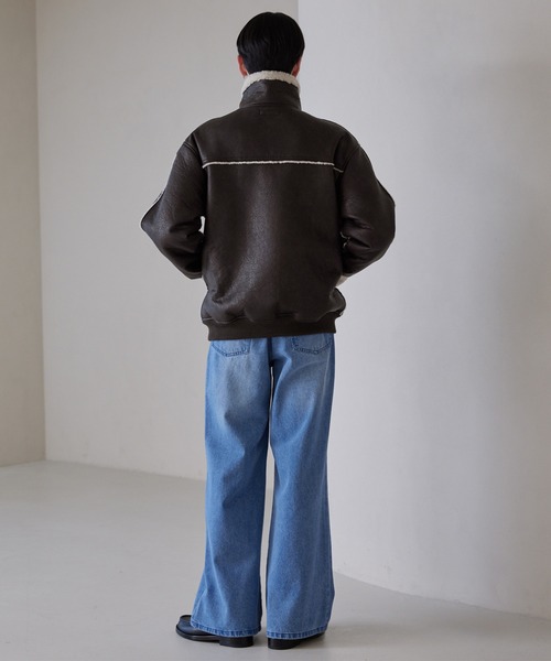 LUENNA ブルゾン アウター 「LUENNA」Fake Mouton Short Boa Jacket