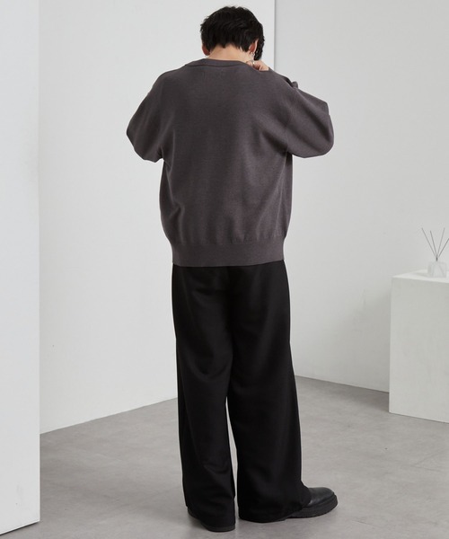 SATUR グレー Vネックセーター M SATUR グレー Vネックセーター Mサイズ MONO-MART セーター ニット