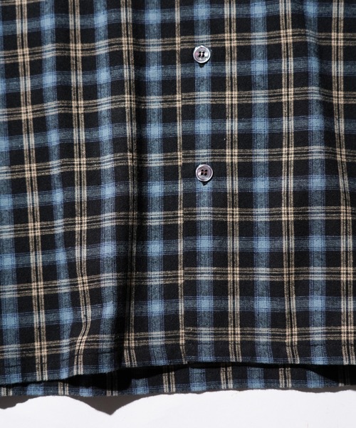 TOWNCRAFT（タウンクラフト） シャツ 50S W-FLAP LOOP COLLAR SHIRTS