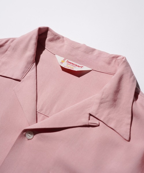TOWNCRAFT（タウンクラフト） シャツ 50S W-FLAP LOOP COLLAR SHIRTS