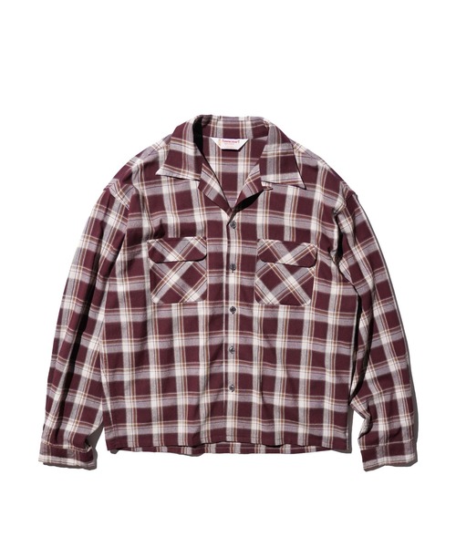 TOWNCRAFT（タウンクラフト） シャツ 50S W-FLAP LOOP COLLAR SHIRTS