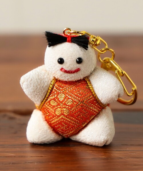 BEAMS JAPAN（ビームス ジャパン） キーホルダー 「別注」木目込み人形