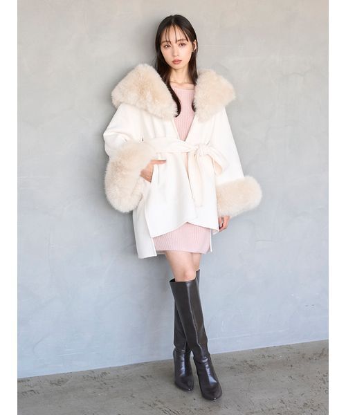 SNIDEL(スナイデル) ワンピース ラクーンミニニットワンピース SNIDEL(スナイデル) ワンピース ラクーンミニニットワンピース