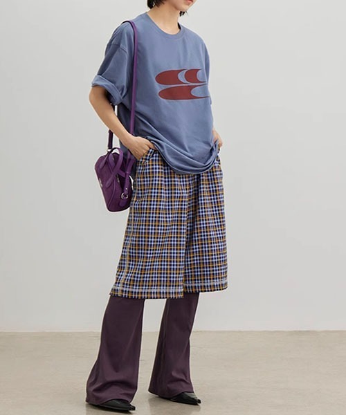 「WESTBOY」 半袖Tシャツ M パープル メンズ_画像6