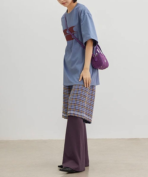 「WESTBOY」 半袖Tシャツ M パープル メンズ_画像7